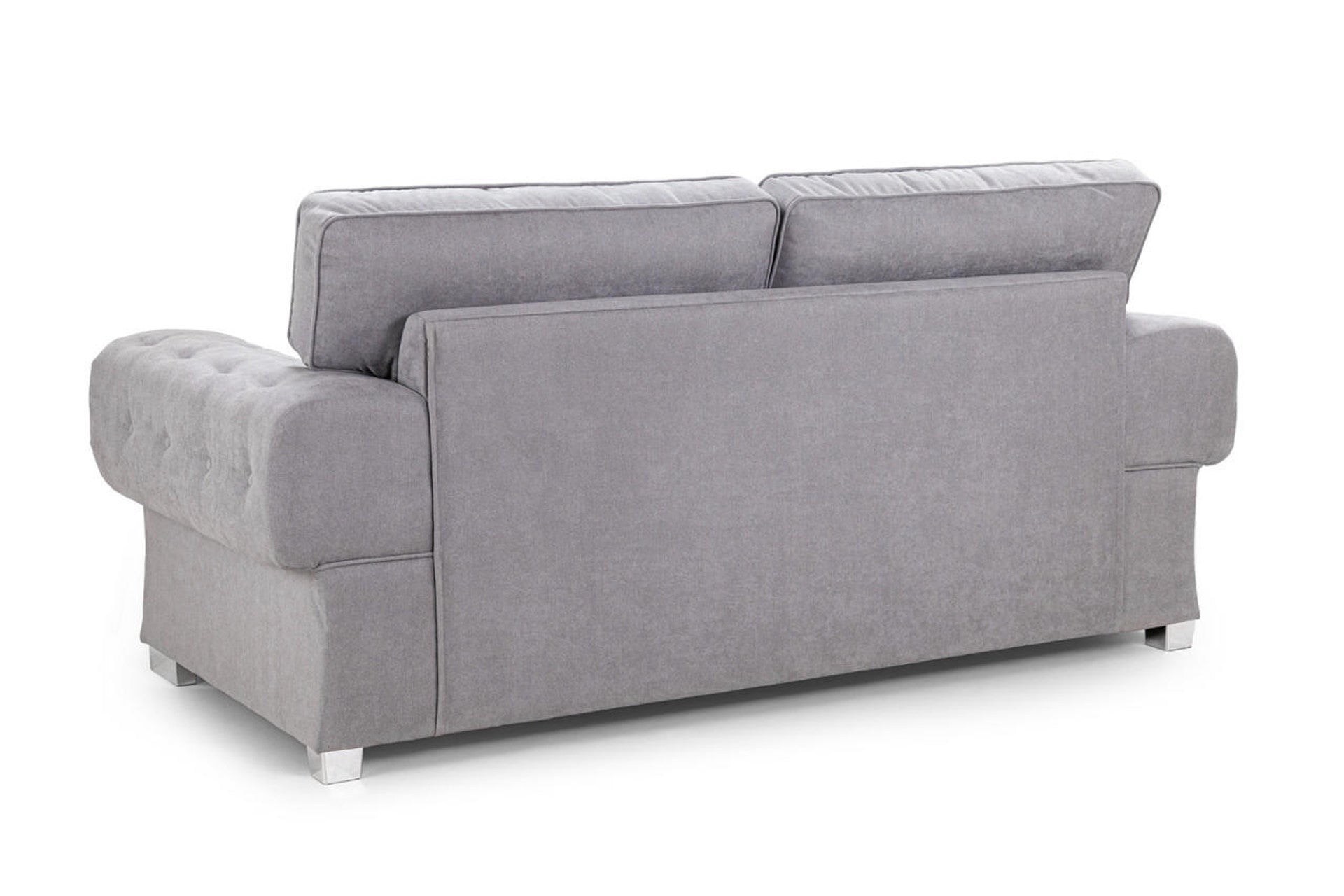 Verona Grey 3 Seater Fullback Sofa