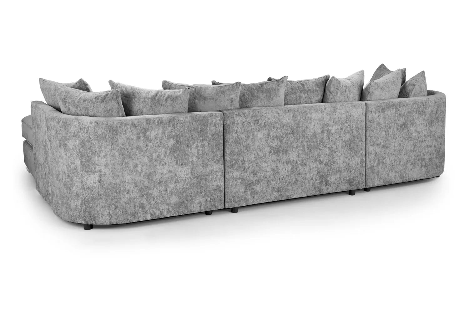 Bishop Platinum U Shape Corner Scatterback Sofa