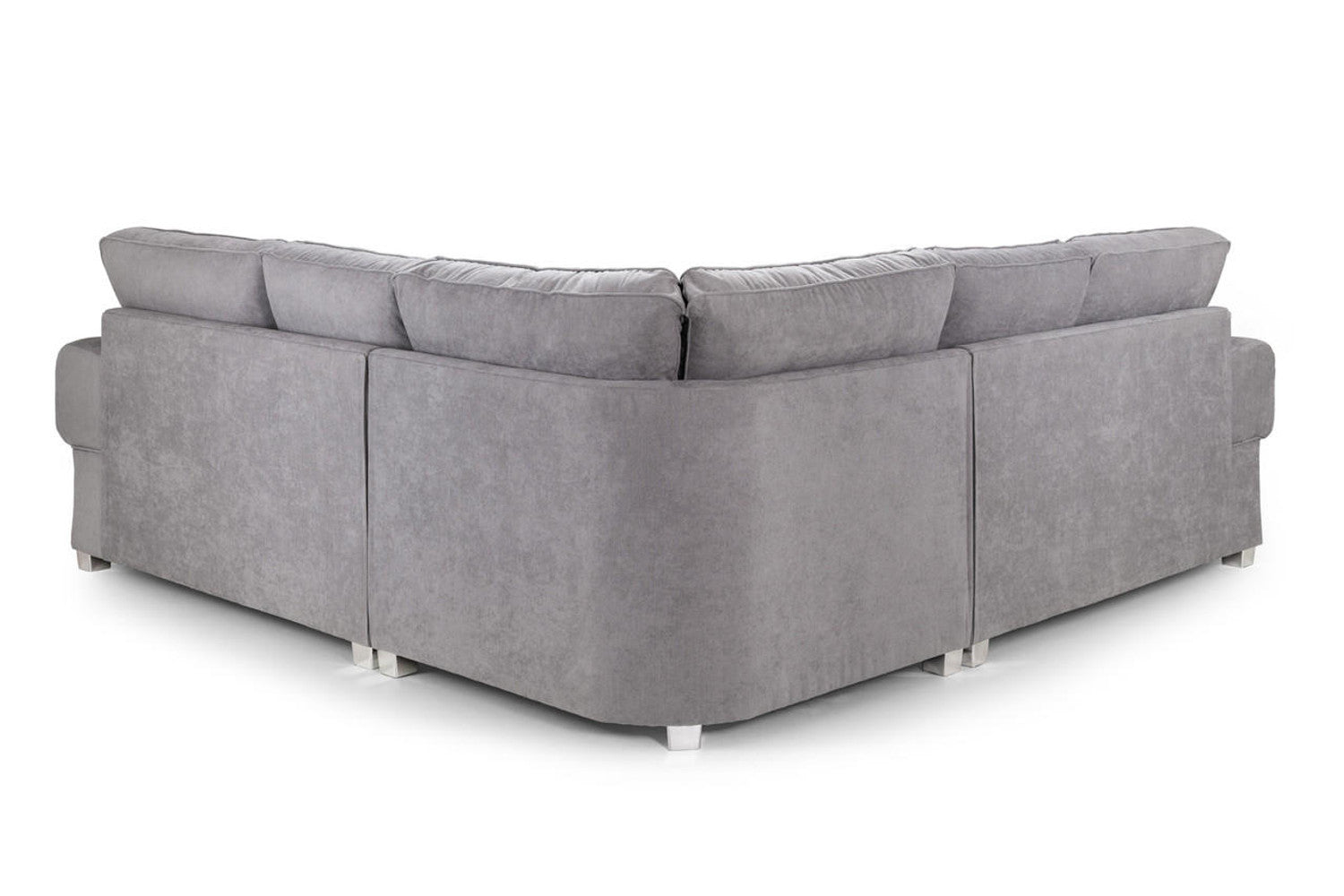 Verona Grey Large Corner Fullback Sofa