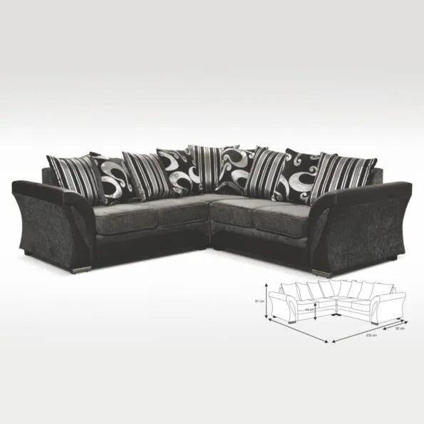 Shannon Corner – 3 and 2 Seater Sofa Set